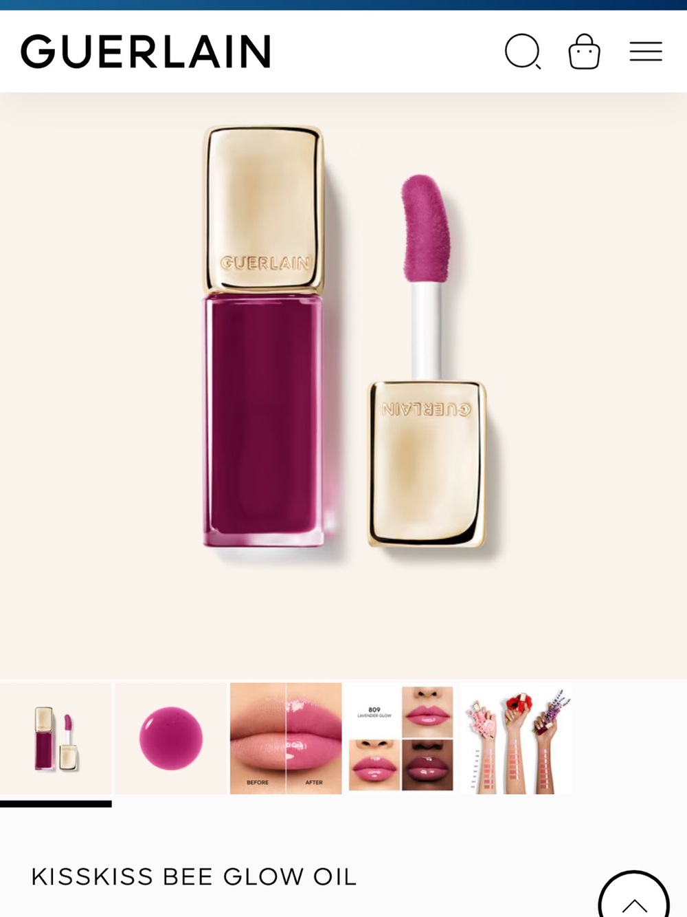Guerlain KissKiss Bee Glow Oil